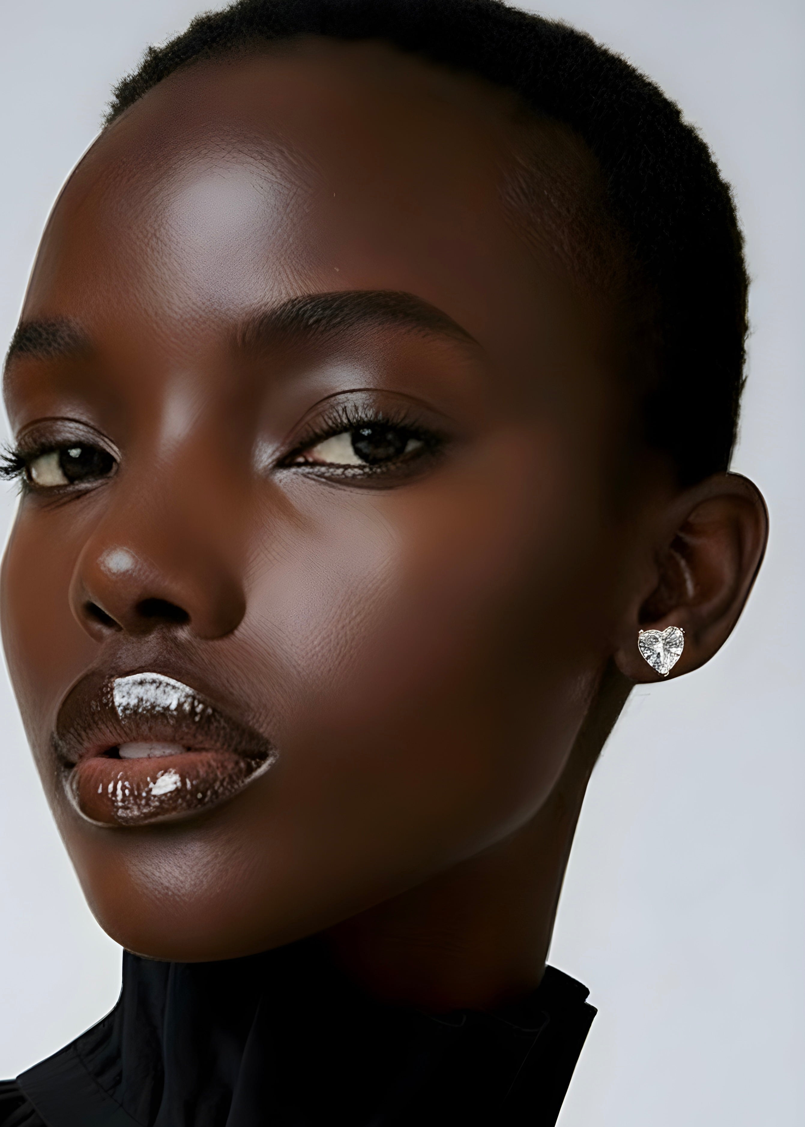 Сребърни обеци - Love