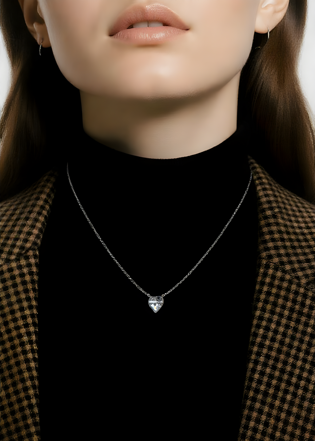 Сребърно колие - Love