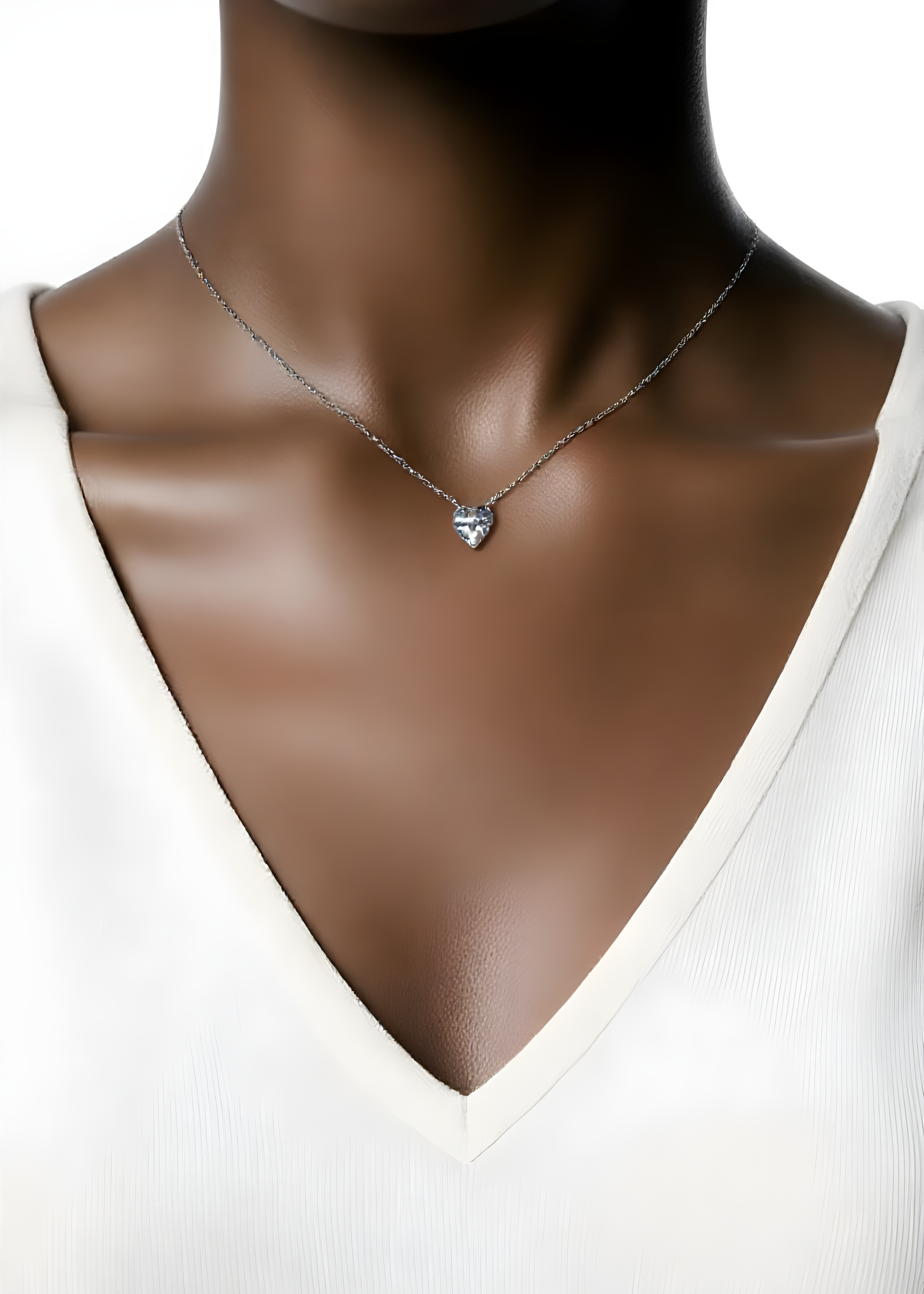 Сребърно колие - Love