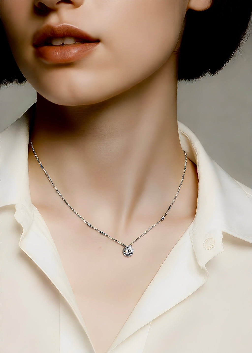 Сребърно колие - Hymera