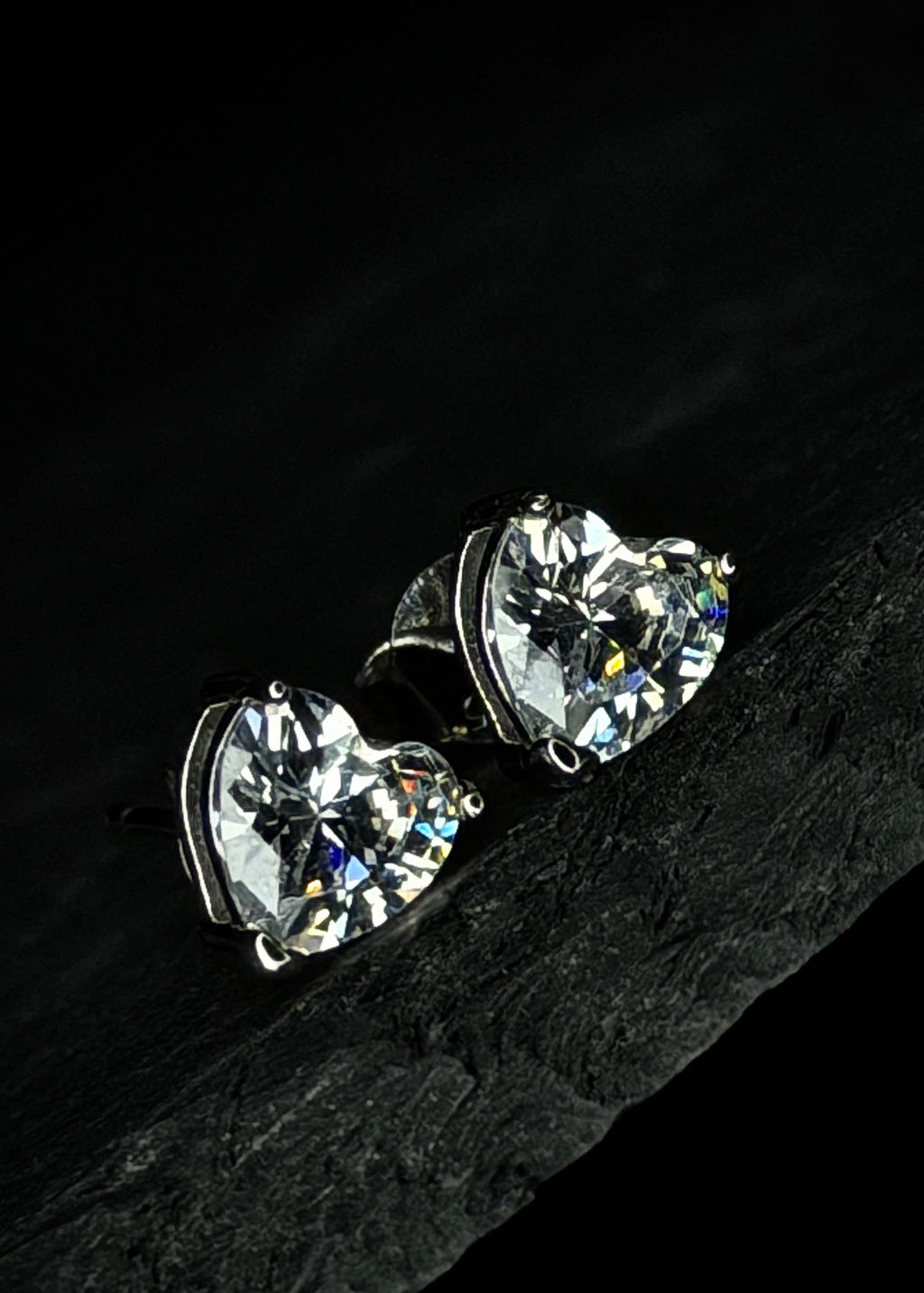 Сребърни обеци - Love