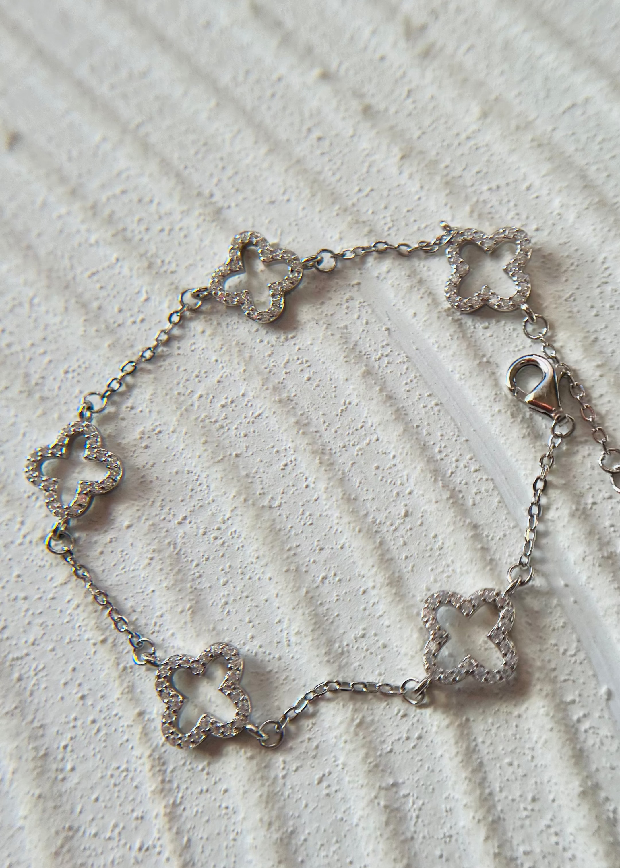 Сребърна гривна - Aurora